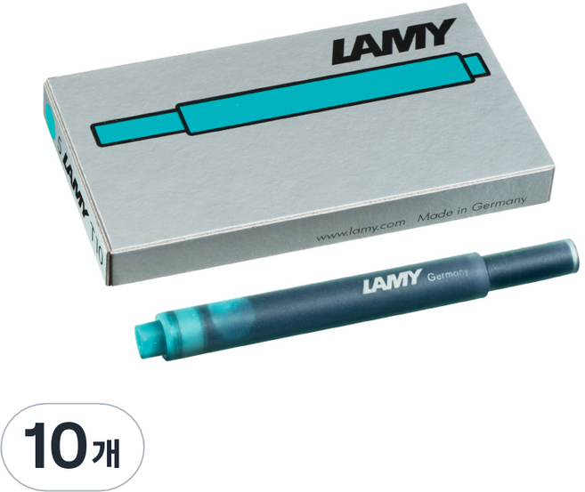 LAMY 만년필용 잉크 카트리지, 터키, 10개
