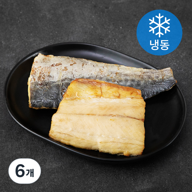 바다자리 구운생선 3분쿡 순살삼치 2토막 (냉동), 160g, 6개