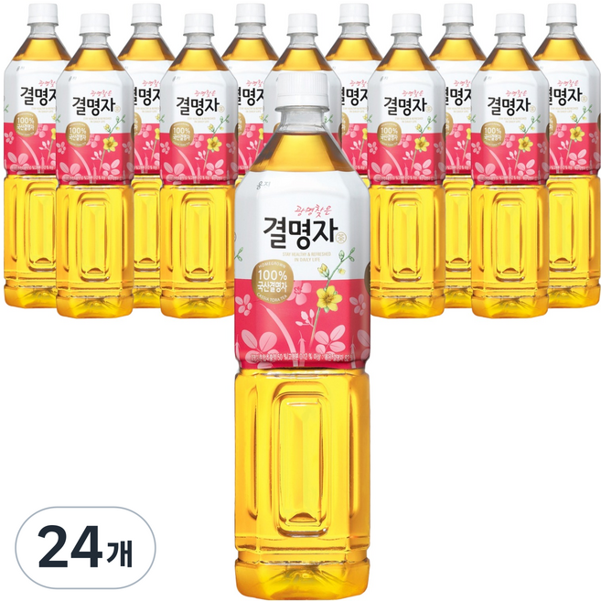 웅진 광명찾은 결명자차, 1.5L, 24개