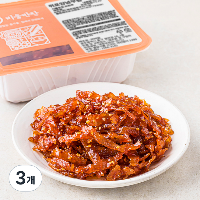비움반찬 쥐포양념무침, 200g, 3개