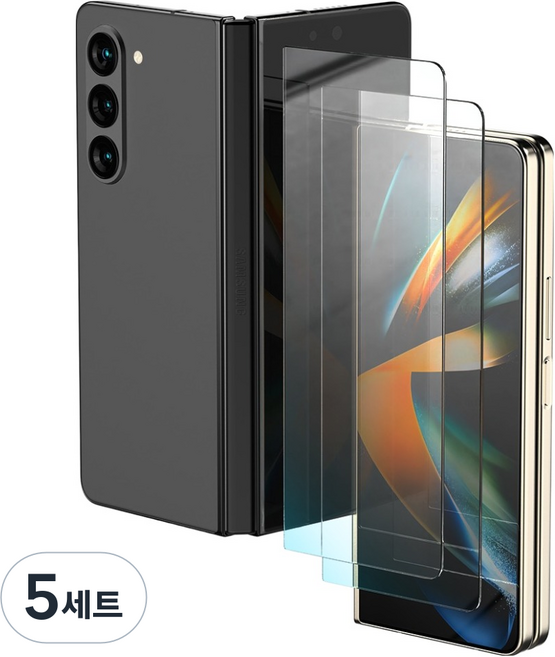 구스페리 강화유리 휴대폰 액정보호필름 2p 세트, 5세트
