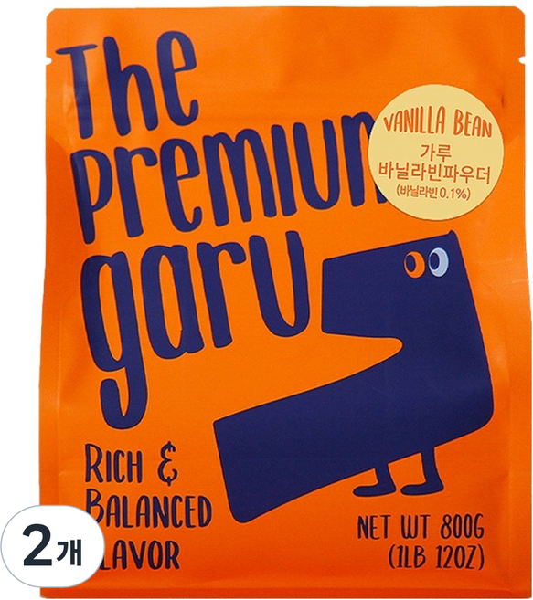 가루 바닐라빈 파우더, 800g, 2개