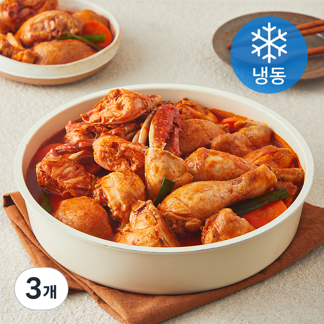 한강식품 꽃도리탕 (냉동), 1kg, 3개