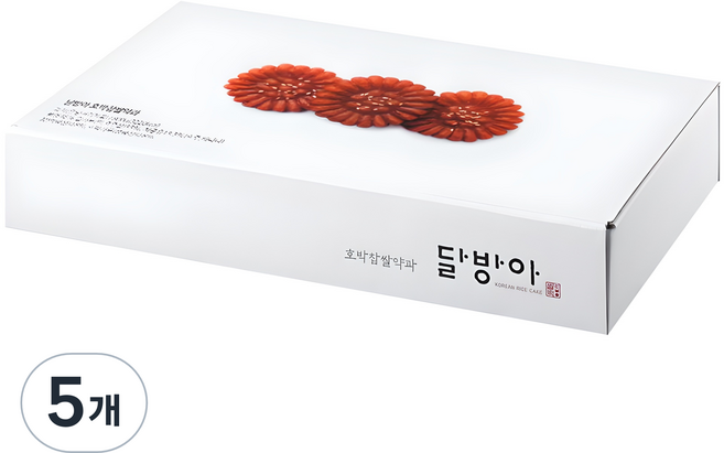 달방아 호박 찹쌀 약과 20p, 800g, 5개