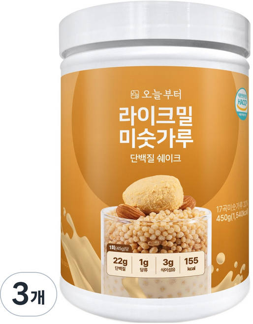 Fromtoday Like Meal 蛋白質奶昔 穀物粉口味