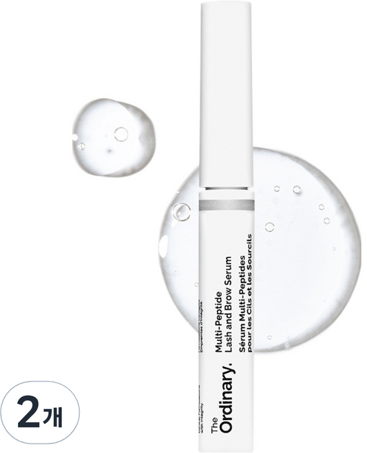 The Ordinary. 多胜肽睫毛眉毛精華液 睫毛眉毛營養液, 2個, 5ml