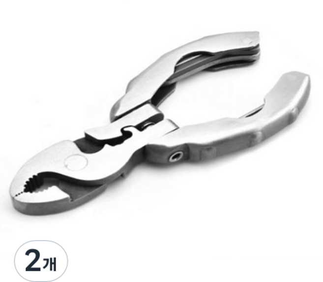 글로벌 휴대용 EDC 9in1 다목적 펜치 드라이버, 2개