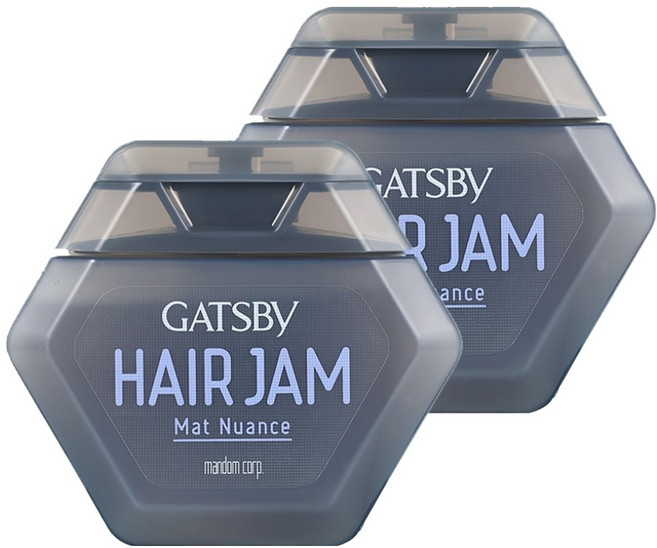 GATSBy HAIR JAM 霧面立體, 110ml, 2個
