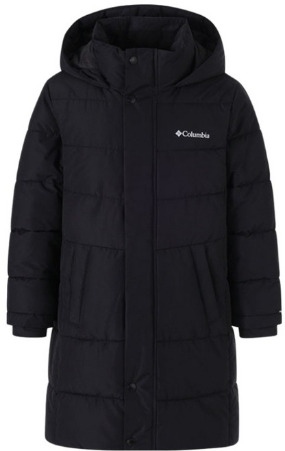 컬럼비아 아동용 빅로고 옴니히트 롱패딩 C54-YKD301