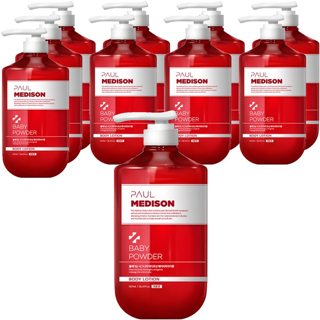 폴메디슨 시그니처 바디로션 베이비파우더향, 1.077L, 10개