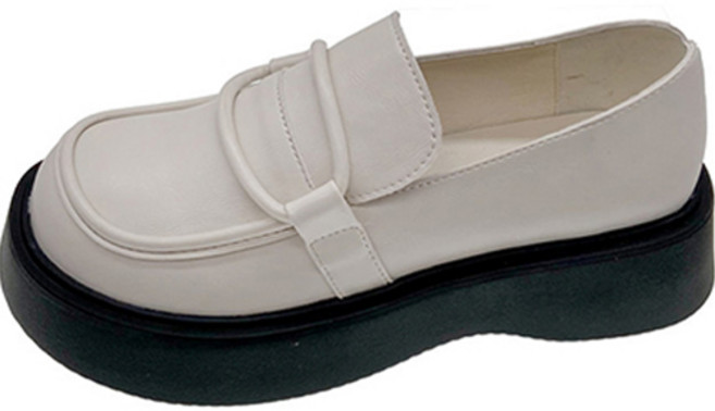 몬드스팟 여성용 코즈 키높이 로퍼 슈즈 3cm YT_RB1009_AY