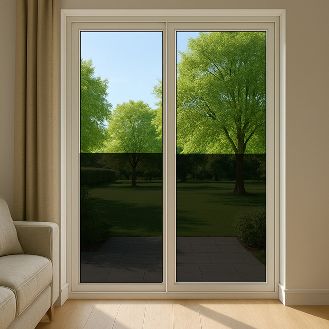 데코리아 현대 솔라 창문용 필름, SMOKE05-WES00153, 폭 1524mm x 길이 2m