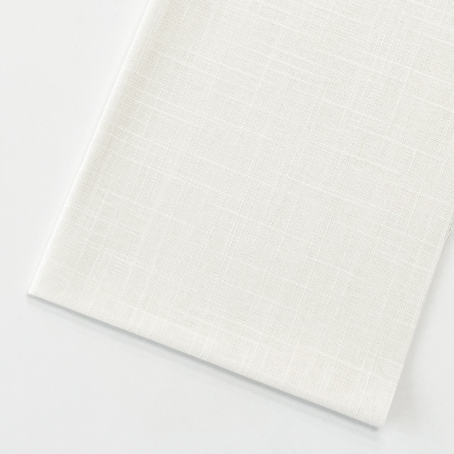 나비손길 린넨 7수 혼방 대폭 원단, 05화이트, 1개