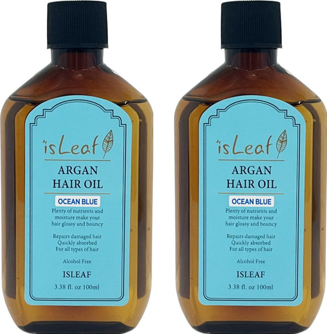 isLeaf 香氛順盈護髮油 蘋檸也配, 100ml, 2瓶