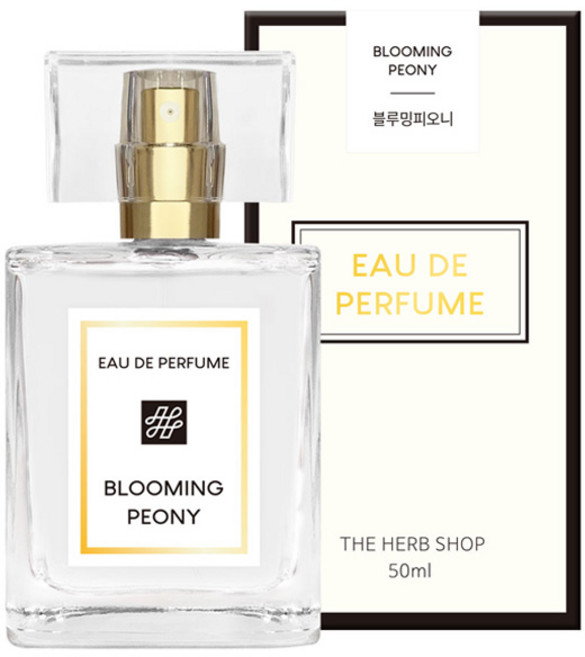 더허브샵 샤르망 블루밍 피오니 오 드 퍼퓸, 1개, 50ml