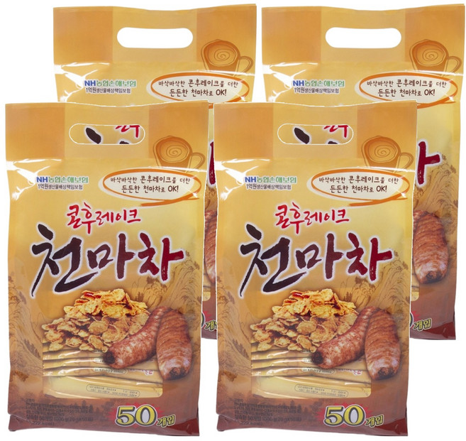 동일 콘후레이크 천마차, 20g, 50개입, 4개