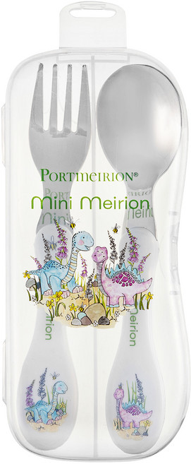 포트메리온 미니메리온 스푼포크 세트, 공룡, 스푼 + 포크, 1세트