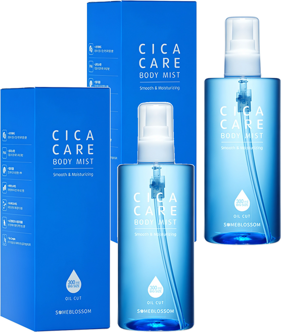 썸블라썸 시카케어 바디미스트, 300ml, 2개