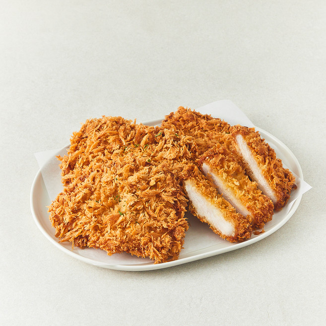 단한번도 얼리지 않은 초신선 등심칠드까스, 1개, 550g
