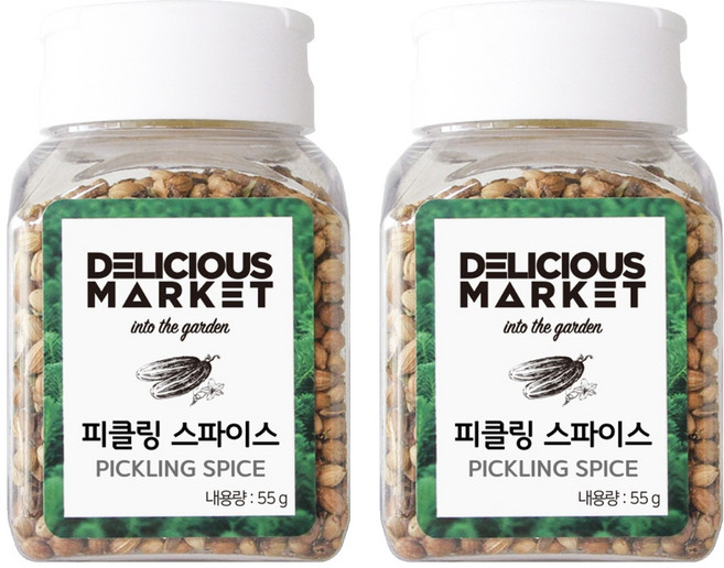 목화 피클링스파이스, 55g, 2개