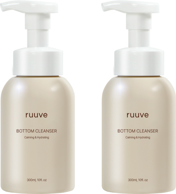 러베 아기 엉덩이 바디클렌저 무향, 2개, 300ml