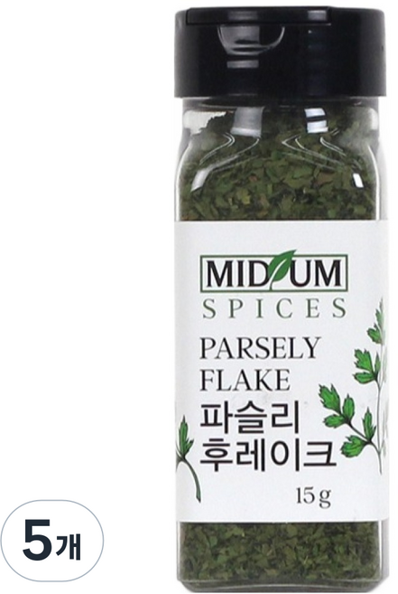 미드움애 파슬리 후레이크, 5개, 15g