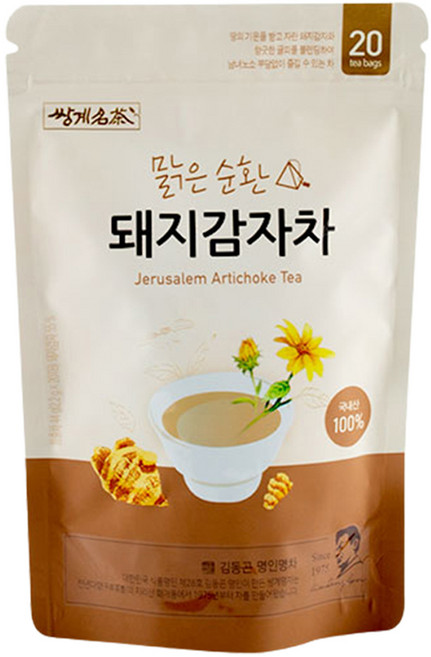 쌍계명차 맑은 순환 돼지감자차, 2.2g, 20개입, 1개