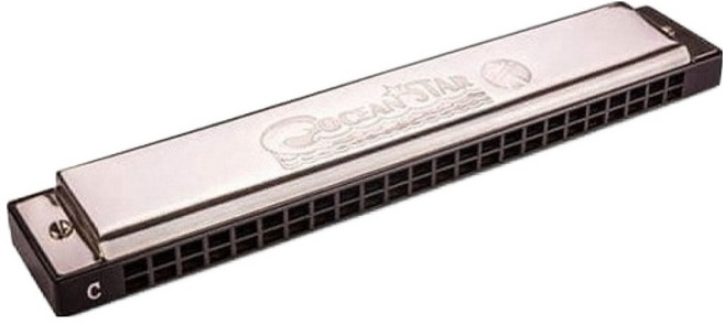 HOHNER Ocean Star 48孔複音口琴, M254001, 1個