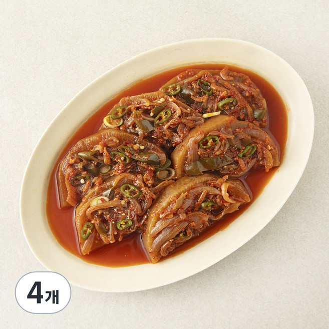 집반찬연구소 보리새우 무조림, 4개, 600g