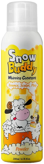 스노우버디 휘핑 클렌저 베이비파우더향, 200ml, 1개 - 쿠팡