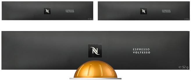 네스프레소 버츄오 볼테소 캡슐커피, 5.2g, 10개입, 3개