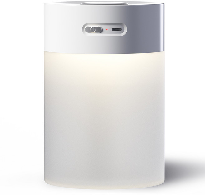 하이온 휴대용 미니 USB 무드등 가습기, G12, 화이트