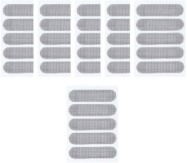 더깔끔 물구멍 방충망 5p, 6개