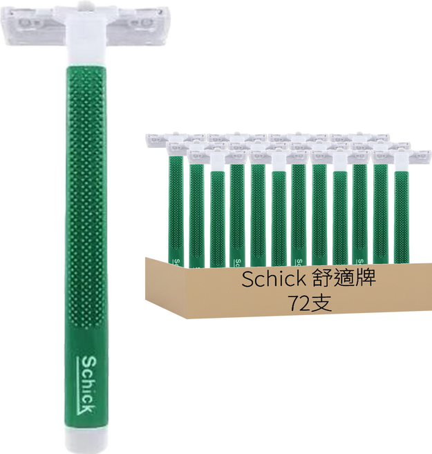 Schick 舒適牌 輕便刀, 12支, 6包