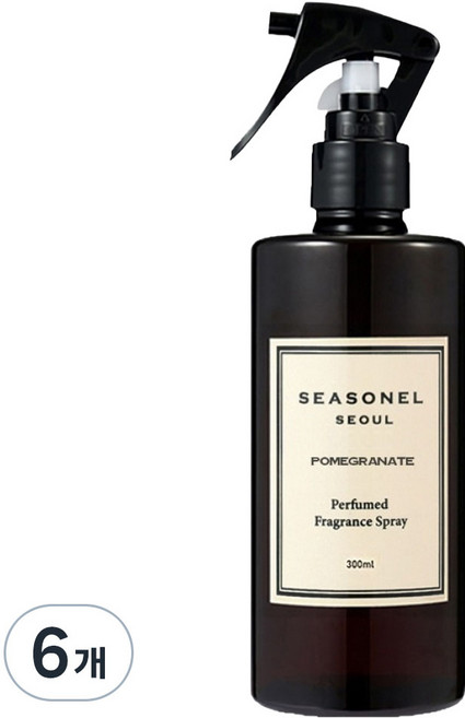 시즈넬 향균 섬유 스프레이, 6개, 석류