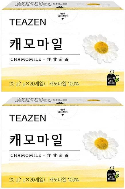 티젠 캐모마일, 1g, 20개입, 2개