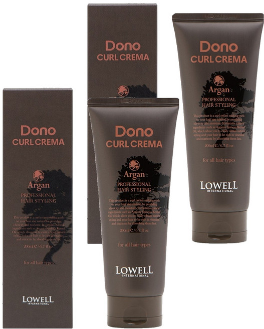 로웰인터내셔널 도노 컬 크레마, 200ml, 2개