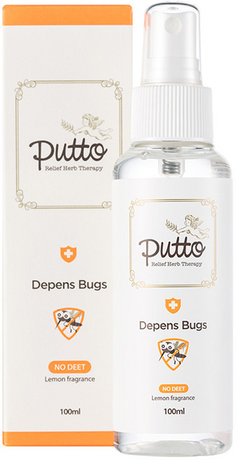 퓨토 디펜스 벅스 레몬향액 벌레기피제, 100ml, 1개