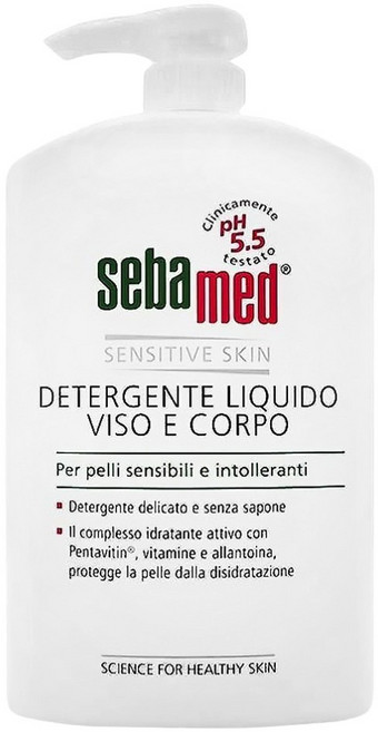sebamed 施巴 pH5.5 潔膚露 附壓頭 (平行輸入), 1L, 1瓶