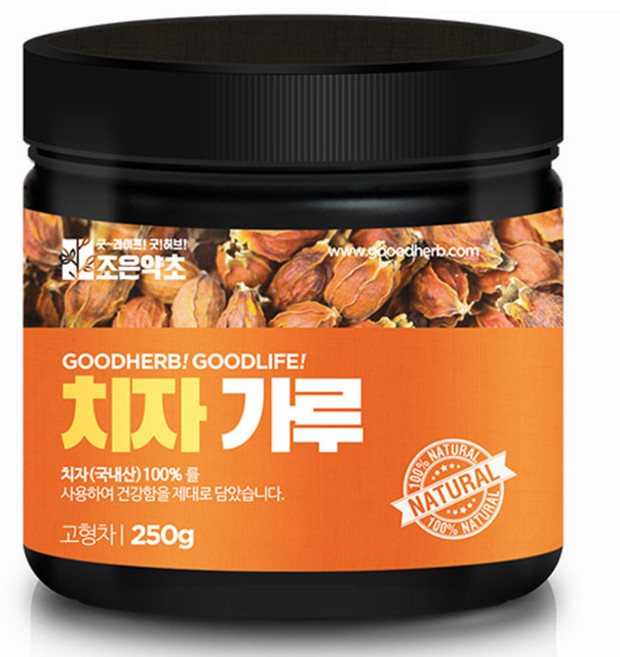 조은약초 치자가루 분말, 1개, 250g