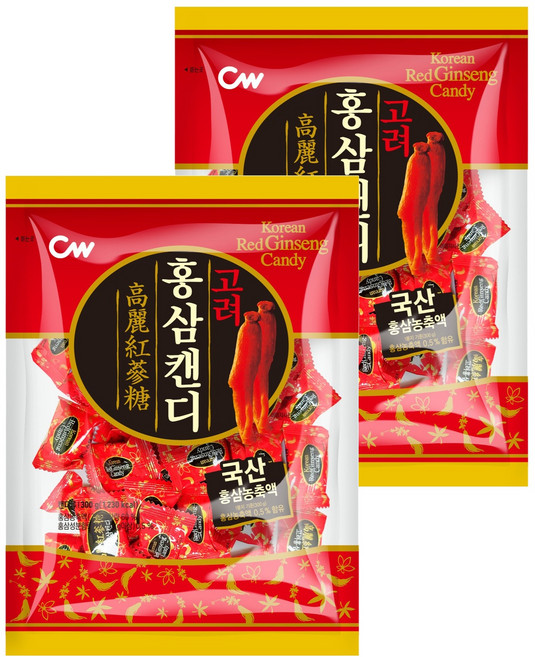 청우식품 고려홍삼캔디, 300g, 2개
