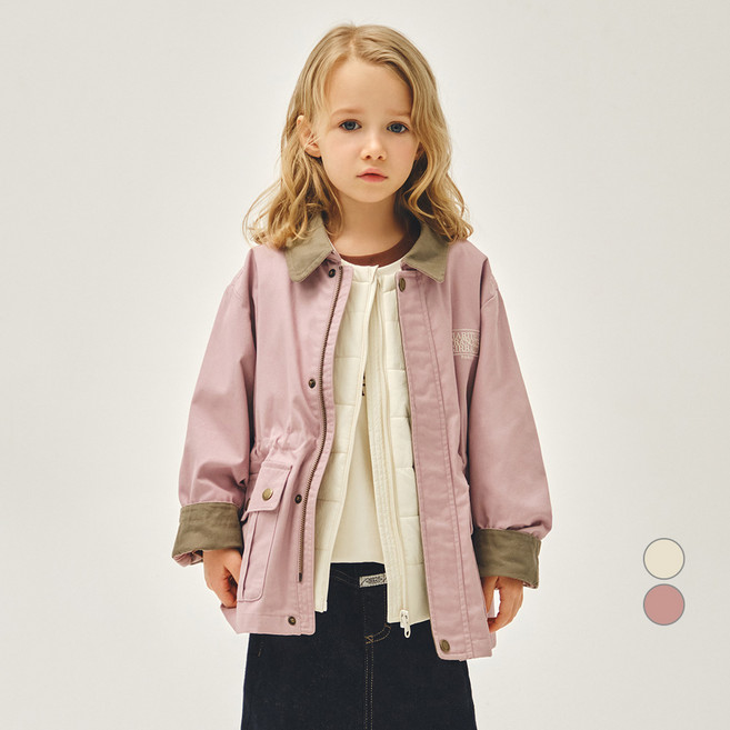 MaritheFrancoisGirbaud 兒童經典Logo可拆式夾克 + 背心套組