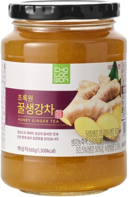 초록원 꿀생강차, 560g, 1개입, 1개