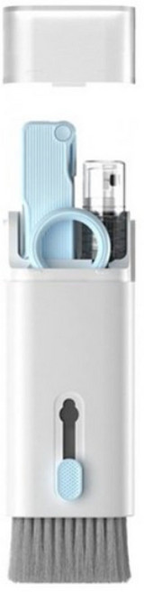 애니원픽 7in1 컴퓨터 키보드 이어폰 먼지제거 키트 클리너, 1개, 블루