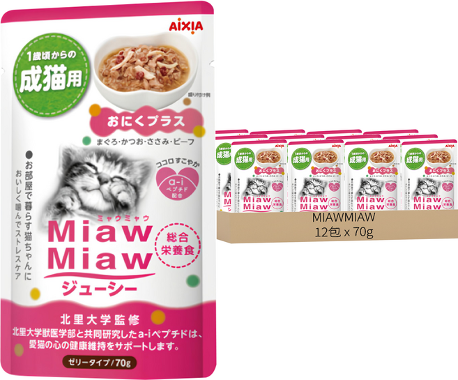 MIAWMIAW 妙喵主食軟包 25號, 12包