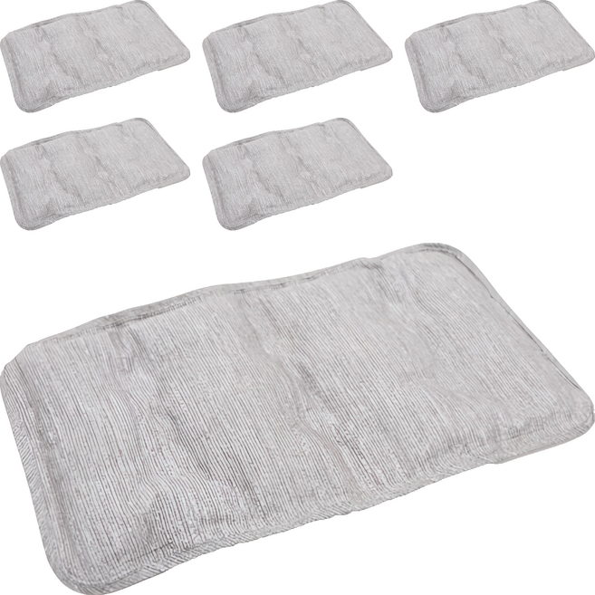 제스파 데일리 힐링 찜질팩 사각형 ZP2271G, 6개