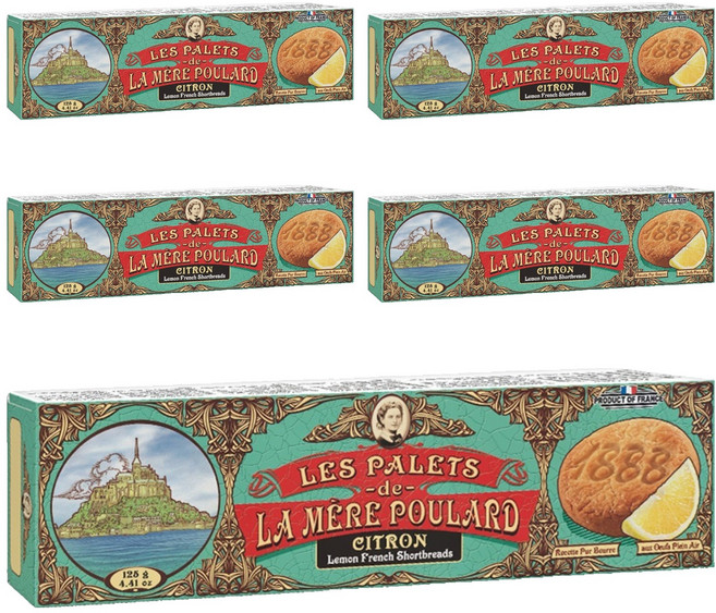 라메르폴라르 레몬 팔렛, 5개, 125g