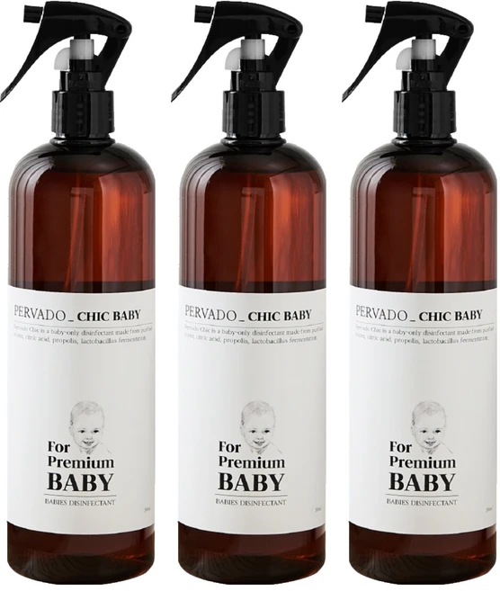 페르바도 칙베이비 살균 스프레이, 500ml, 3개 - 쿠팡