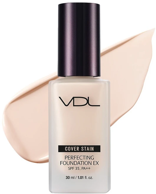 브이디엘 커버 스테인 퍼펙팅 EX 파운데이션 30ml, 1개, A01 - 쿠팡