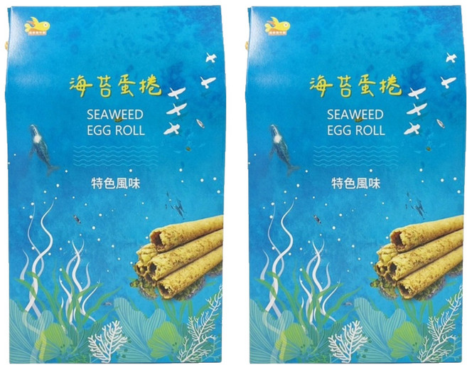 Xinhua 信華 海苔蛋捲 4包, 144g, 2盒